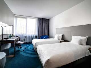 Отель Przystań Hotel&Spa Ольштын Двухместный номер с 1 кроватью или 2 отдельными кроватями-5